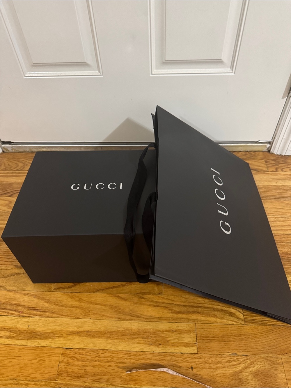 Gucci Gift Box & Large Shopping Paper Bag